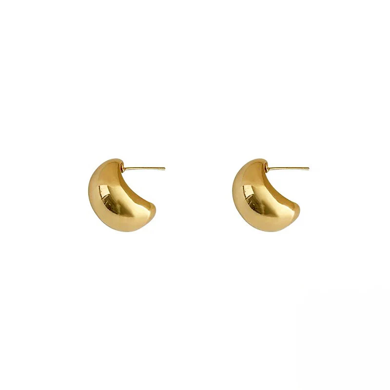 TEARDROP EARRING IN STERLING SILVER - Image 3