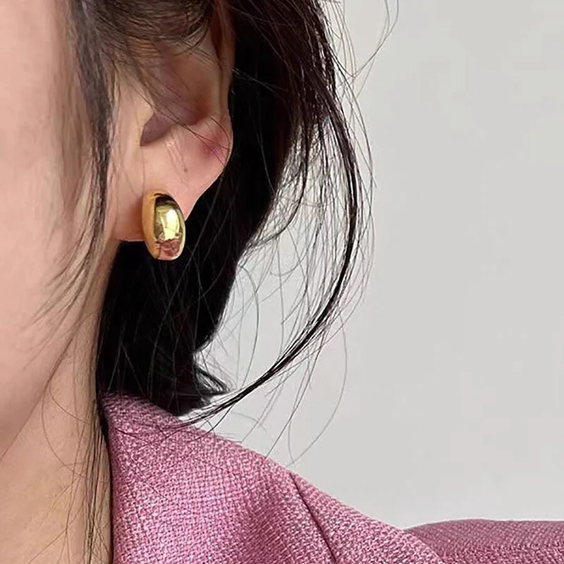 TEARDROP EARRING IN STERLING SILVER - Image 4