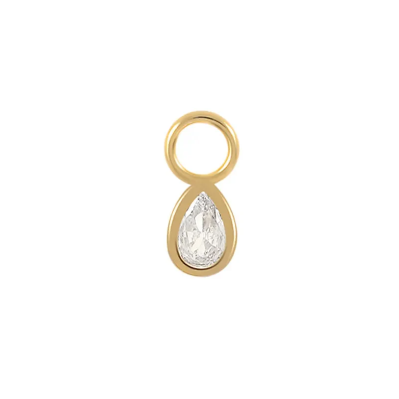 TINY DROP PIERCING ACCESSORY IN STERLING SILVER - Image 11