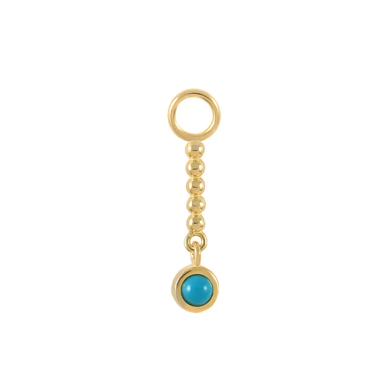 TINY DROP PIERCING ACCESSORY IN STERLING SILVER - Image 5
