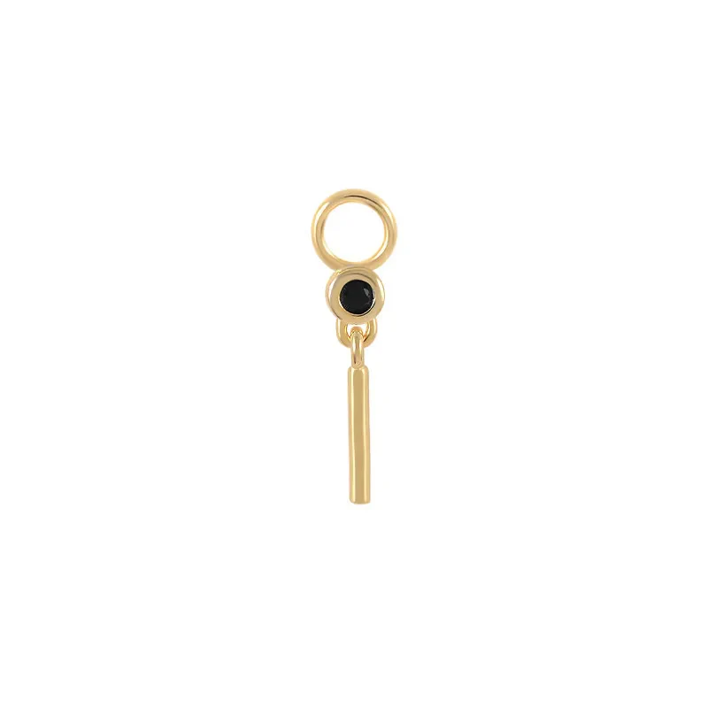 TINY DROP PIERCING ACCESSORY IN STERLING SILVER - Image 7