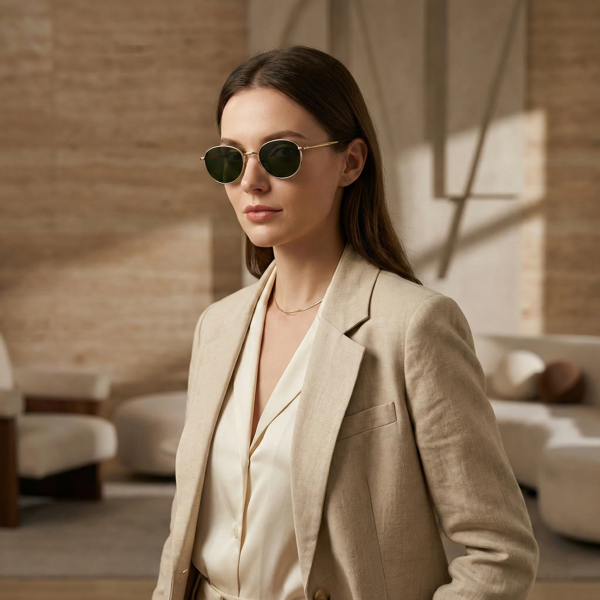 VALENCE METAL ROUND SUNGLASSES - Image 5