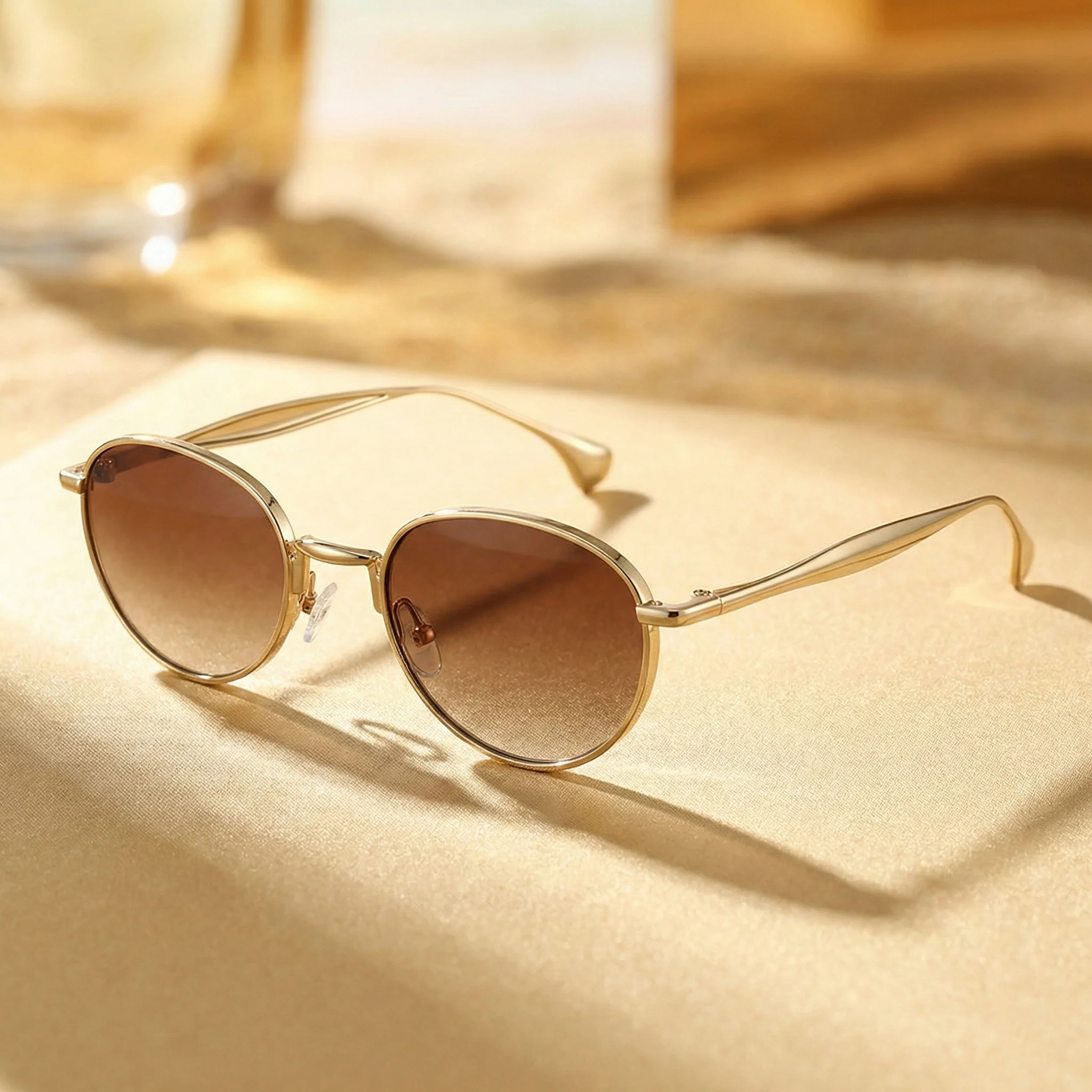 VALENCE METAL ROUND SUNGLASSES - Image 7