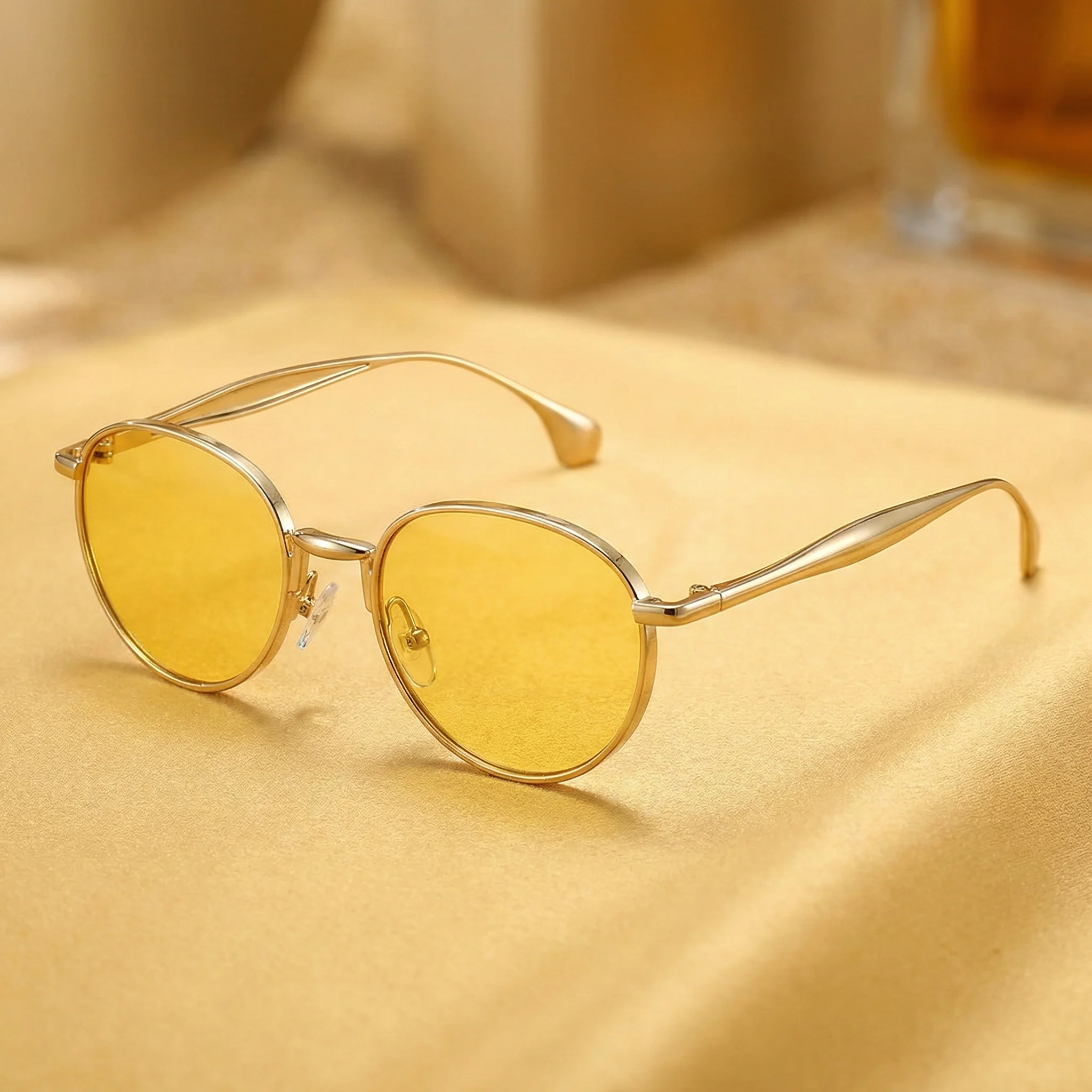 VALENCE METAL ROUND SUNGLASSES - Image 8
