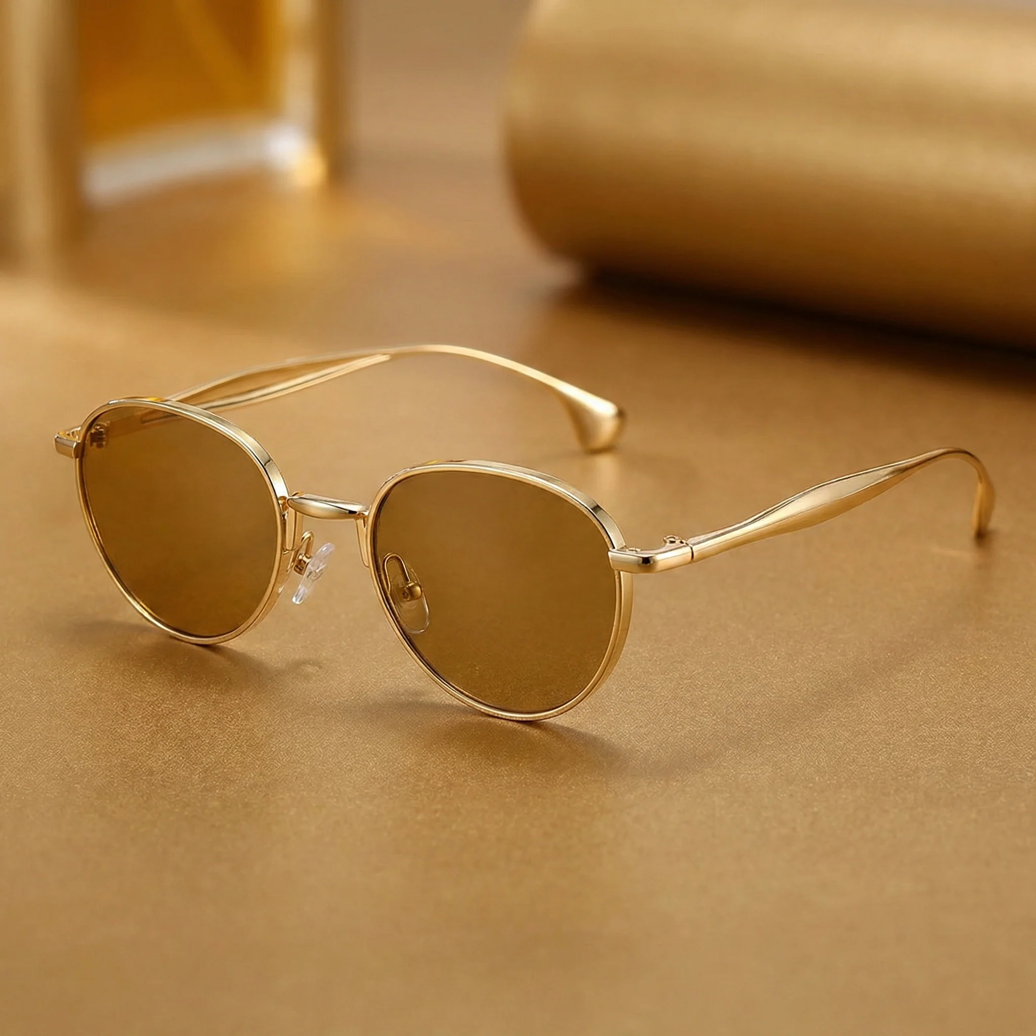 VALENCE METAL ROUND SUNGLASSES - Image 9