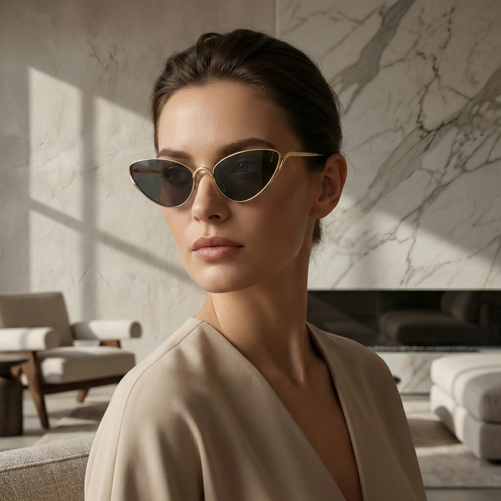 VALERIA CAT-EYE SUNGLASSES - Image 7