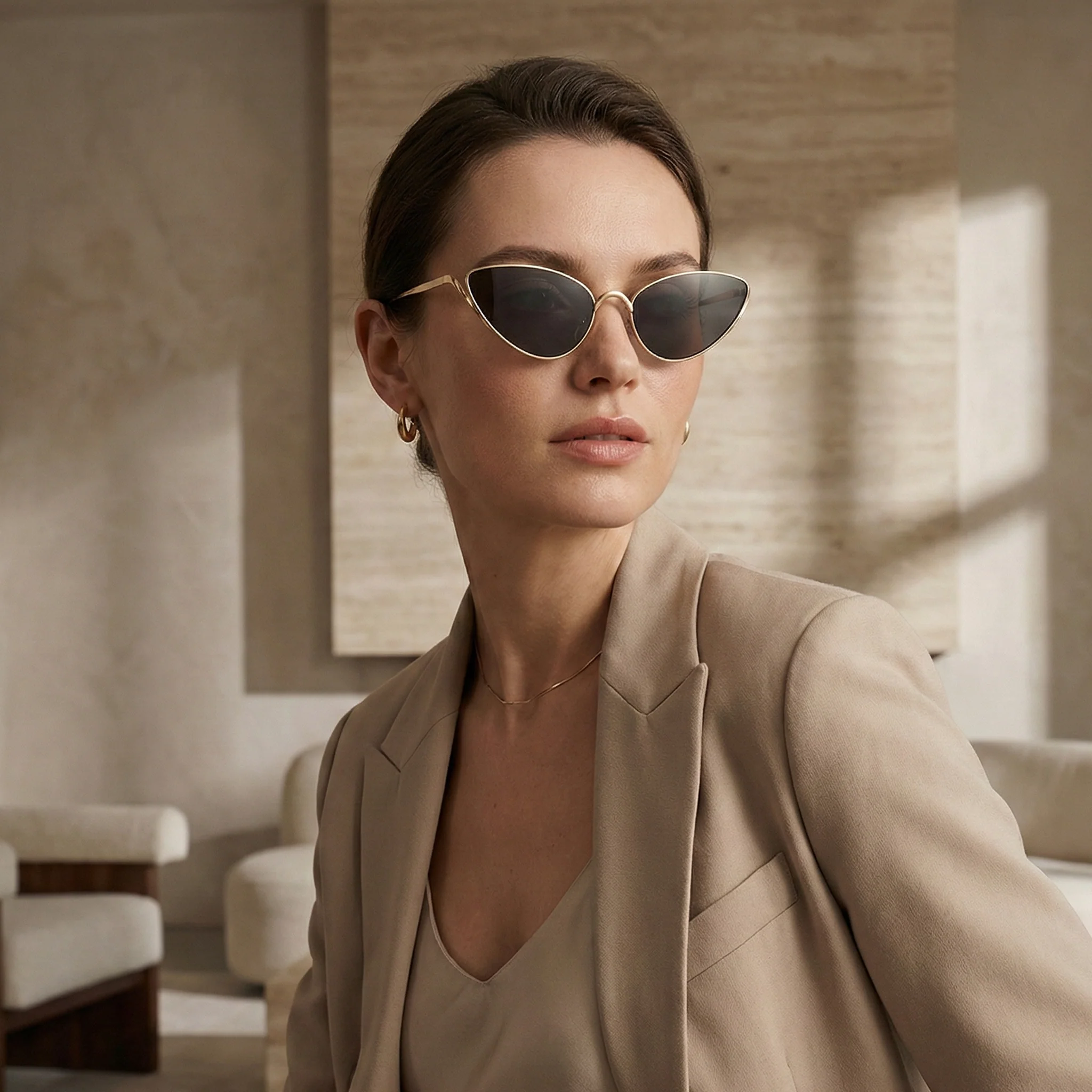 VALERIA CAT-EYE SUNGLASSES - Image 8