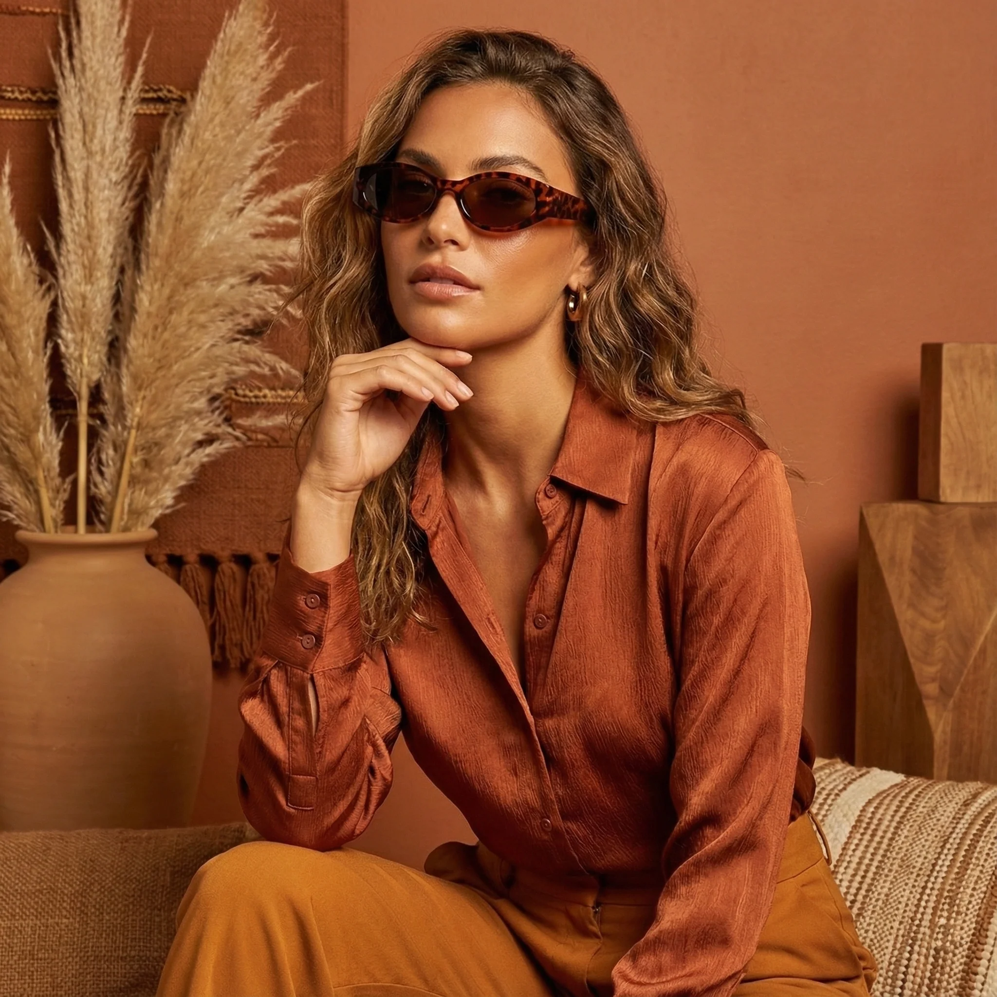 VELA OVAL SUNGLASSES - Image 5