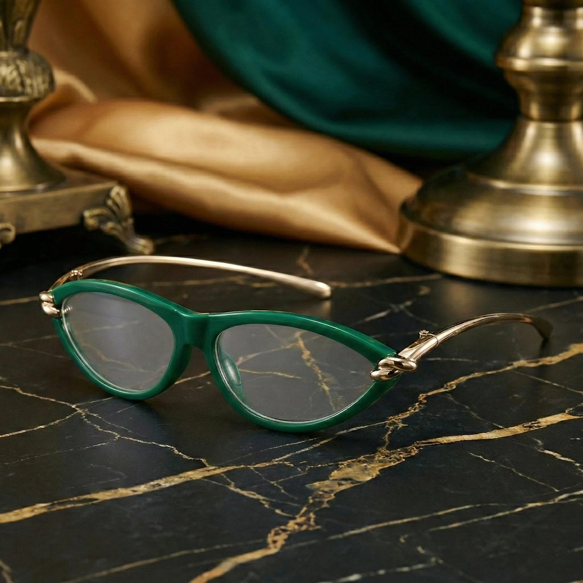 VELORA SLIM CAT-EYE SUNGLASSES - Image 3