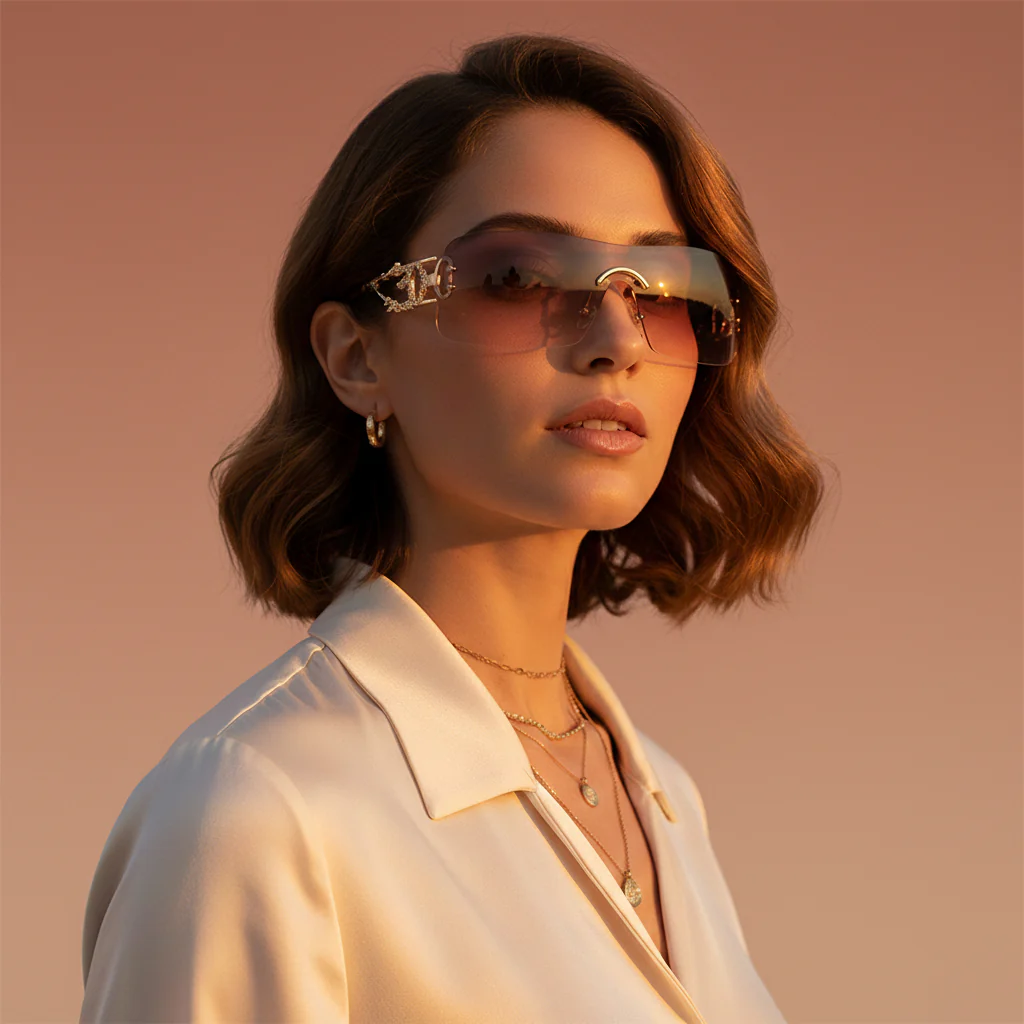 VELYX RIMLESS SUNGLASSES - Image 2