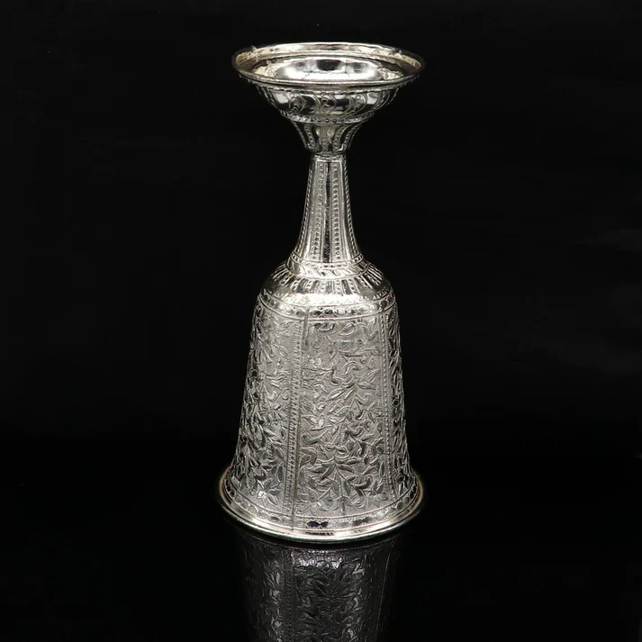 VINTAGE ORNATE VINE CHALICE IN STERLING SILVER - Image 5