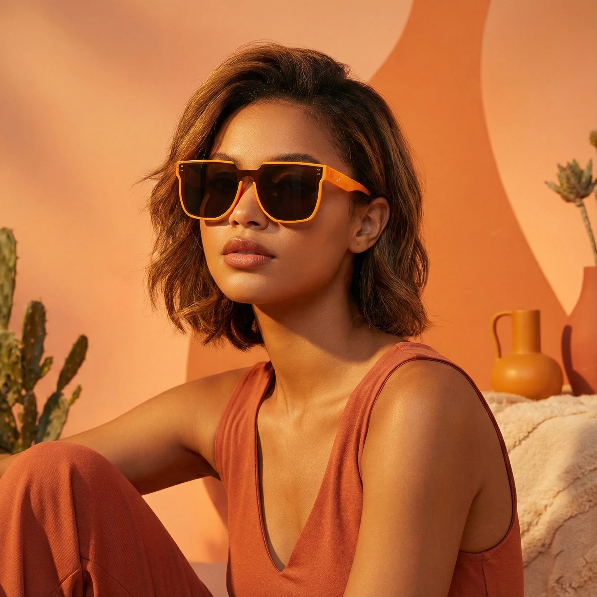 VIREN OVERSIZED SUNGLASSES - Image 3