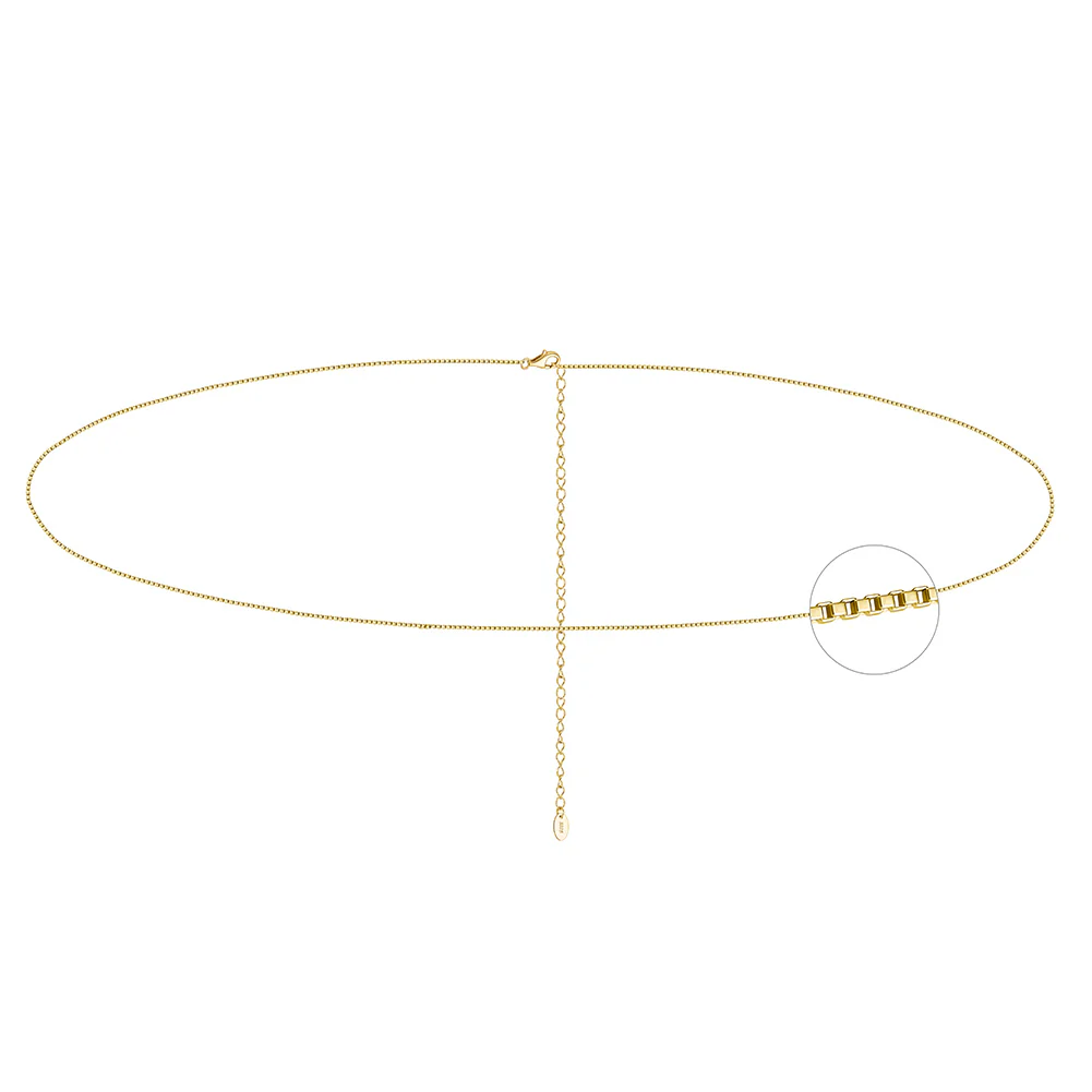 WAIST BOX CHAIN IN STERLING SILVER - Image 4