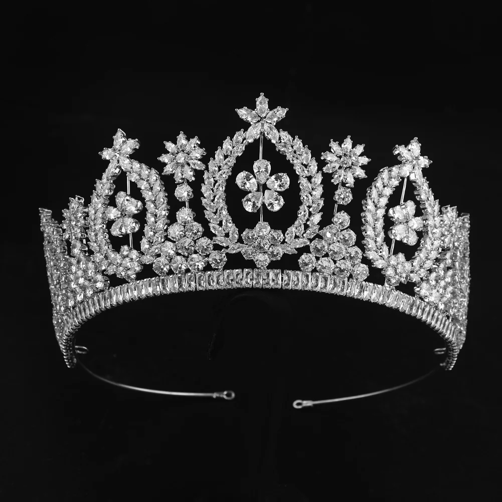 WREATH BLOSSOM TIARA CROWN - Image 6